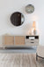 Dressoir Amaya MDF, Metaal Beige 38x150 cm-Dressoirs-Creating Home