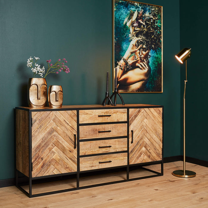 Dressoir Arlington | 165 cm-Dressoirs-Starfurn