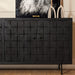 Dressoir Brandy Black | 220 cm-Dressoirs-Starfurn