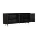 Dressoir Brandy Black | 220 cm-Dressoirs-Starfurn