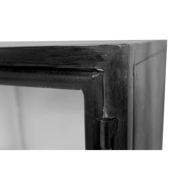 Dressoir Bronx - 140x40x85 - Zwart/grijs - Vintage Metaal-Ladenkasten-HSM Collection