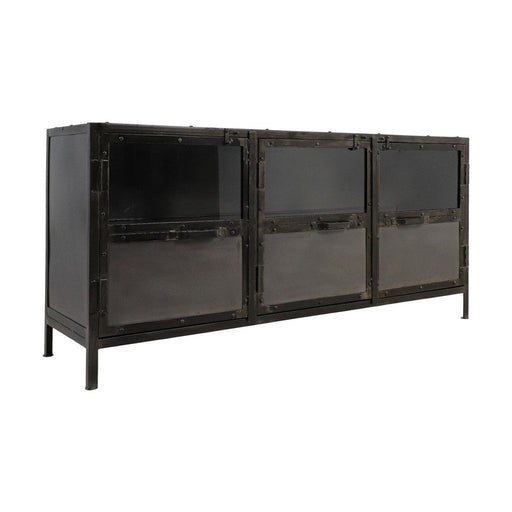 Dressoir Brooklyn - 150x40x70 - Natural Steel-Dressoirs-HSM Collection