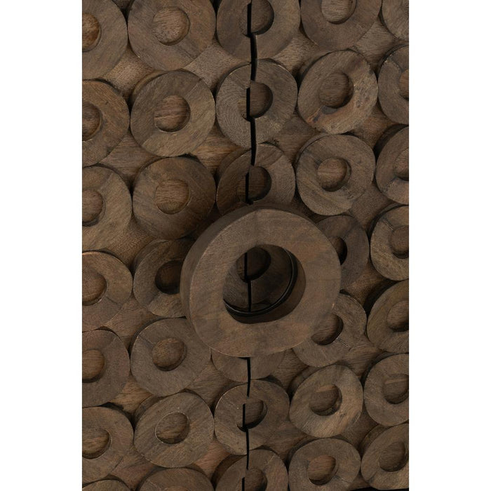 Dressoir Bruin Mdf 45x152 cm-Dressoirs-J-Line