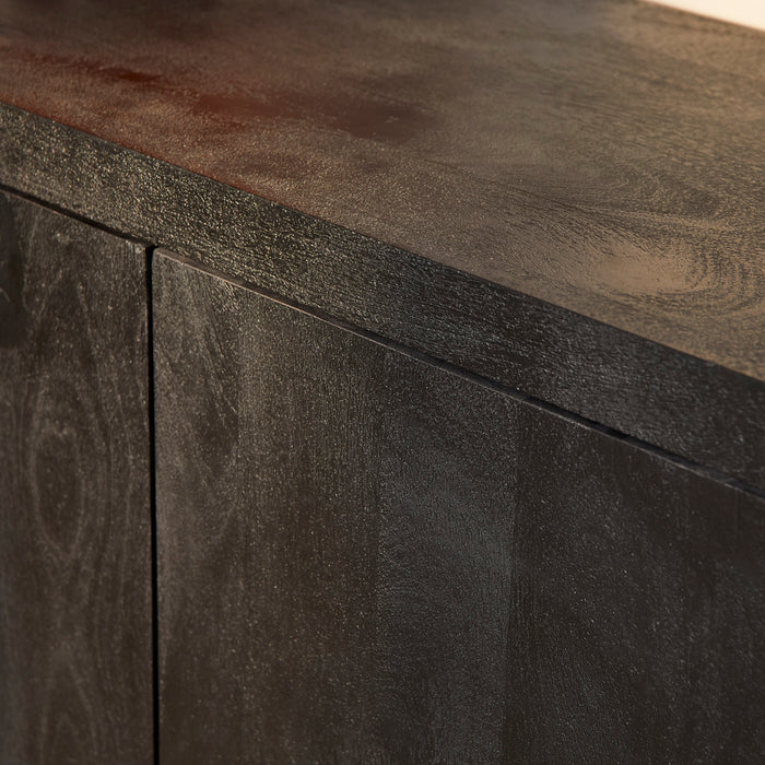 Dressoir Brussel Black 3 deurs | 150 cm-Dressoirs-Starfurn
