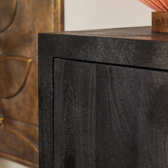 Dressoir Brussel Black 3 deurs | 150 cm-Dressoirs-Starfurn