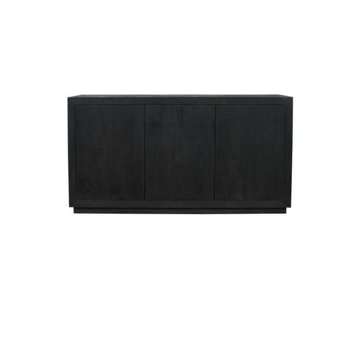 Dressoir Brussel Black 3 deurs | 150 cm-Dressoirs-Starfurn