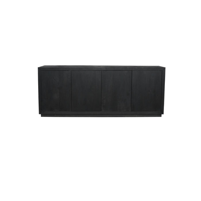 Dressoir Brussel Black 4 deurs | 200 cm-Dressoirs-Starfurn
