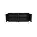 Dressoir Brussel Black 4 deurs | 200 cm-Dressoirs-Starfurn
