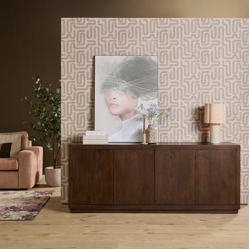 Dressoir Brussel Bruin - 200 cm-Dressoirs-Starfurn