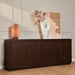 Dressoir Brussel Bruin - 200 cm-Dressoirs-Starfurn