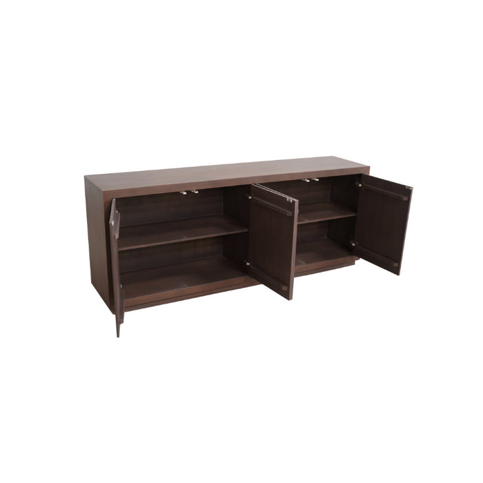 Dressoir Brussel Walnut | 200 cm-Dressoirs-Starfurn