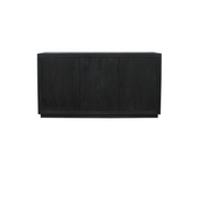 Dressoir Brussel Zwart 3 deurs 150 cm 150x45x80 cm-Dressoirs-Starfurn