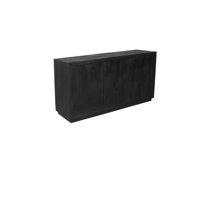 Dressoir Brussel Zwart 3 deurs - 150 cm-Dressoirs-Starfurn