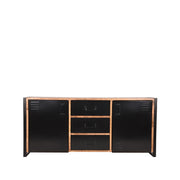 Dressoir Brussels Rough Mangohout - 190x45x85 cm-Dressoirs-LABEL51