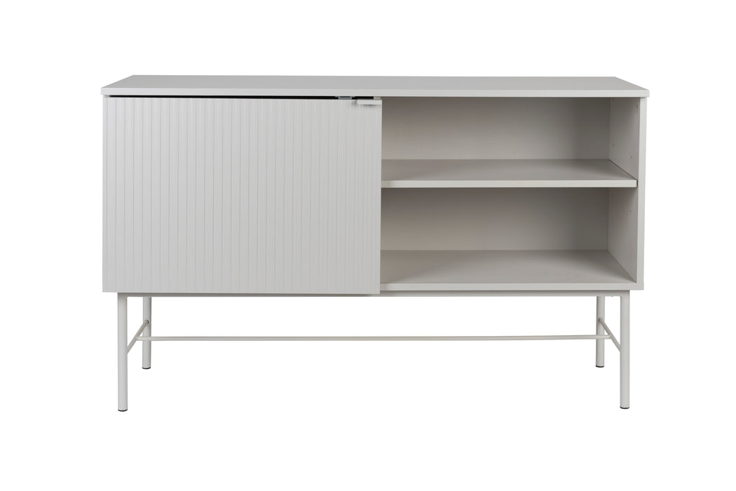 Dressoir Cayo High MDF, Metaal Wit 40x124 cm-Dressoirs-Creating Home