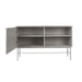 Dressoir Cayo High MDF, Metaal Wit 40x124 cm-Dressoirs-Creating Home