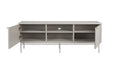 Dressoir Cayo Low MDF, Metaal Wit 40x155 cm-Dressoirs-Creating Home
