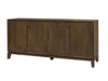 Dressoir Cortez Mangohout Bruin 190x40 cm-Dressoirs-Livingfurn