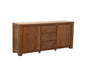 Dressoir DK Lierop Teakhout Naturel hout 200x50x90 cm-Dressoirs-Livingfurn