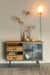 Dressoir Damian Fir hout, Metaal Multicolour 40x113 cm-Dressoirs-Creating Home