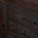 Dressoir Denver Black 165 cm | Mangohout en staal-Dressoirs-Starfurn