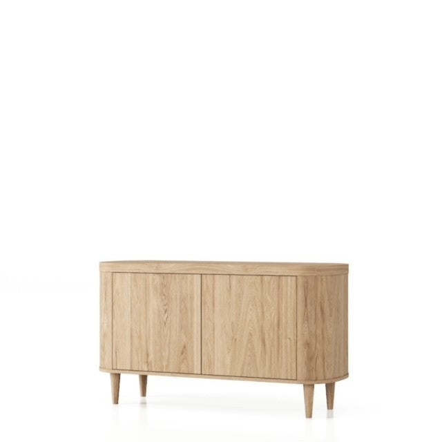 Dressoir Dune 2 Deur-140x50x77,5-Naturel-Eiken-Dressoirs-HSM Collection