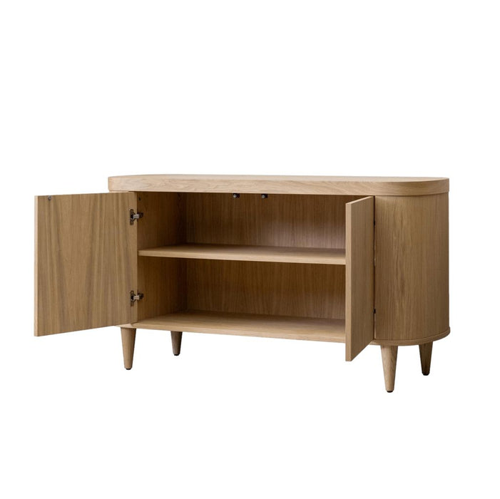 Dressoir Dune 2 Deur-140x50x77,5-Naturel-Eiken-Dressoirs-HSM Collection