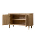 Dressoir Dune 2 Deur-140x50x77,5-Naturel-Eiken-Dressoirs-HSM Collection