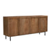 Dressoir Elan Mangohout Naturel hout 40x180x82 cm-Dressoirs-Livingfurn