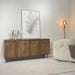 Dressoir Elan Mangohout Naturel hout 40x180x82 cm-Livingfurn