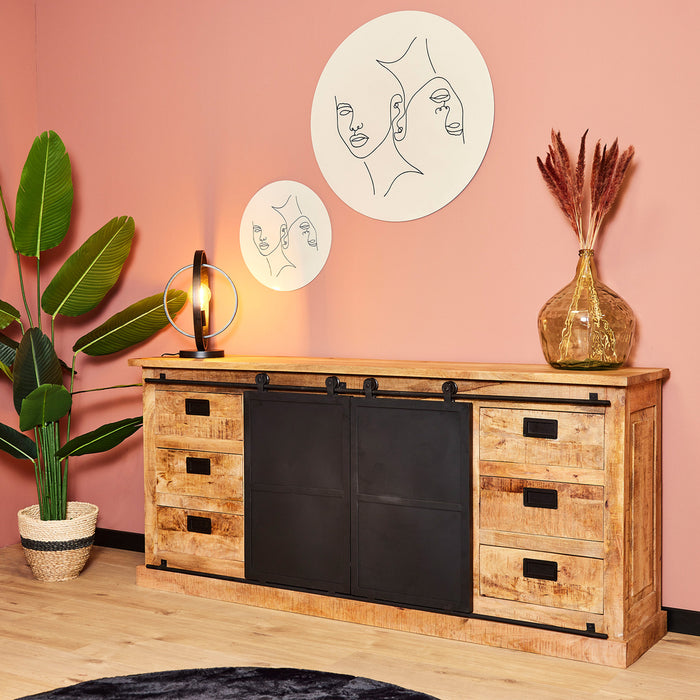 Dressoir Fresno 200 cm-Dressoirs-Starfurn