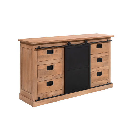 Dressoir Fresno Naturel 160x45 cm - STF-713-Dressoirs-Starfurn