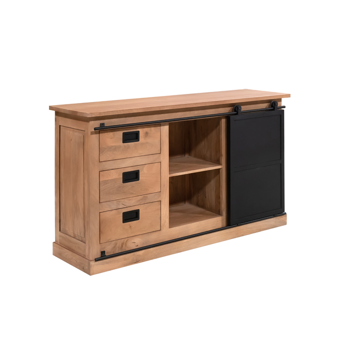 Dressoir Fresno Naturel 160x45 cm - STF-713-Dressoirs-Starfurn