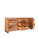 Dressoir Glasgow - Rough - Mangohout - 190 cm-Dressoirs-LABEL51