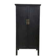 Dressoir Icons Loes Zwart 100x45x210 cm-Opbergkasten-Livingfurn