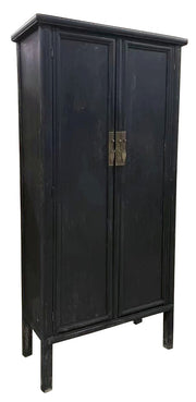 Dressoir Icons Loes Zwart 100x45x210 cm-Opbergkasten-Livingfurn
