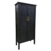 Dressoir Icons Loes Zwart 100x45x210 cm-Opbergkasten-Livingfurn