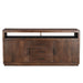 Dressoir Jaxx Mangohout Bruin 180x40x85 cm-Livingfurn