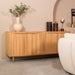 Dressoir Jule Naturel Eiken 200 cm 200x49x87 cm-Dressoirs-LABEL51