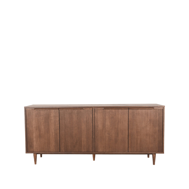 Dressoir Jule Walnoot Eiken 200 cm 200x49x87 cm-Dressoirs-LABEL51
