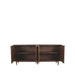 Dressoir Jule Walnoot Eiken 200 cm 200x49x87 cm-Dressoirs-LABEL51