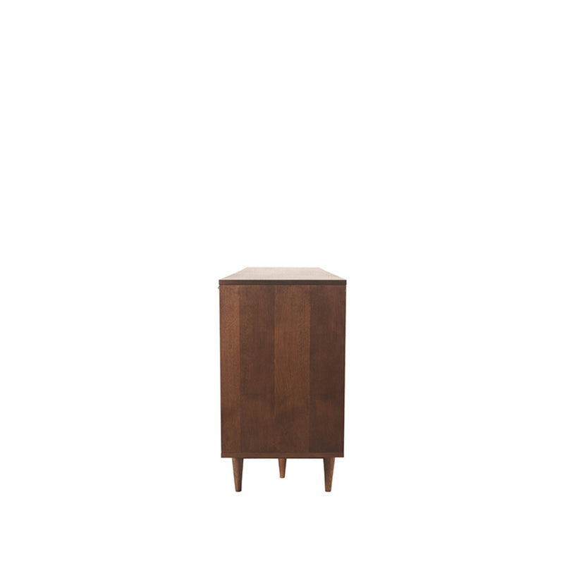 Dressoir Jule Walnoot Eiken 200 cm 200x49x87 cm-Dressoirs-LABEL51