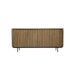 Dressoir Lausanne Teakhout Naturel hout 43x180x80 cm-Livingfurn