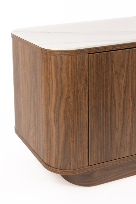 Dressoir Almira Sideboard Hout Bruin 180x40, sfeerbeeld 3