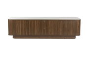Dressoir Low Almira Hout Bruin 40x180 cm-Dressoirs-Creating Home