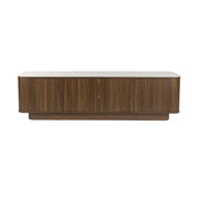 Dressoir Low Almira Hout Bruin 40x180 cm-Dressoirs-Creating Home