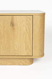 Dressoir Low Almira Hout Naturel 40x180 cm-Dressoirs-Creating Home