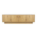 Dressoir Low Almira Hout Naturel 40x180 cm-Dressoirs-Creating Home