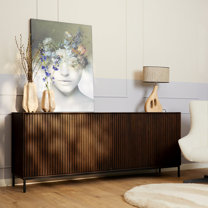 Dressoir Madison Bruin 210 cm 210x45x85 cm-Dressoirs-Starfurn