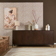 Dressoir Madison Bruin 210 cm 210x45x85 cm-Dressoirs-Starfurn